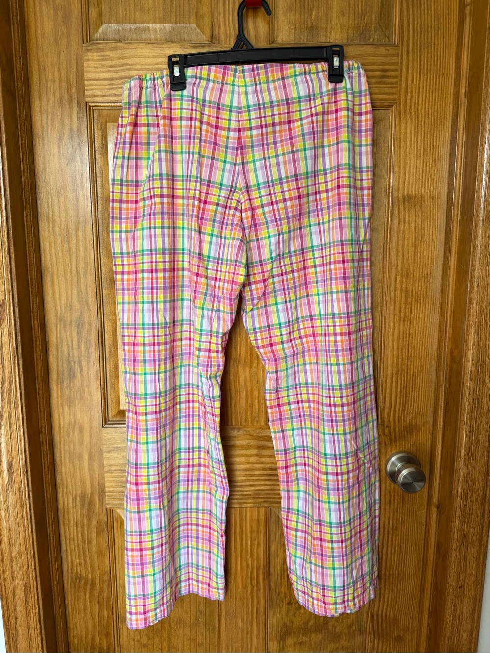 Victoria's Secret Women’s 100% Cotton Multicolor Plaid Pajama Set- Size M - Picture 8 of 8